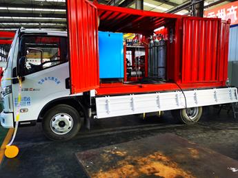 中石油渤海裝備車載式氦氣壓力測試裝置